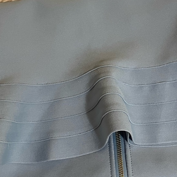 Blue Bandage Bodycon Dress - Picture 8 of 8